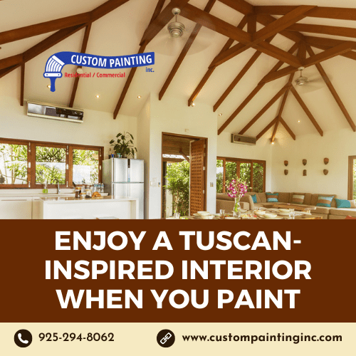 Enjoy a Tuscan-inspired Interior When You Paint
