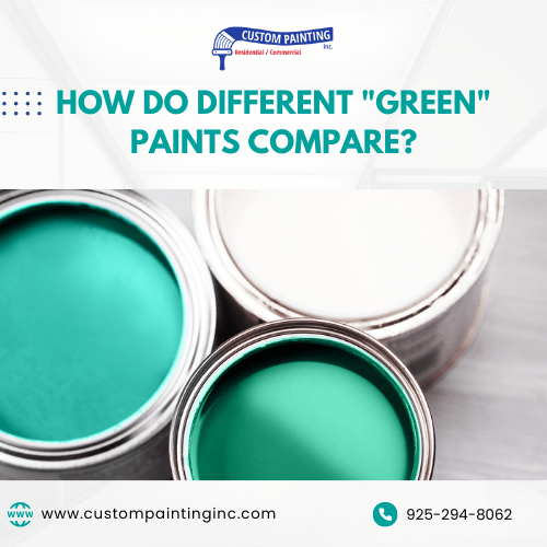 How Do Different "Green" Paints Compare?