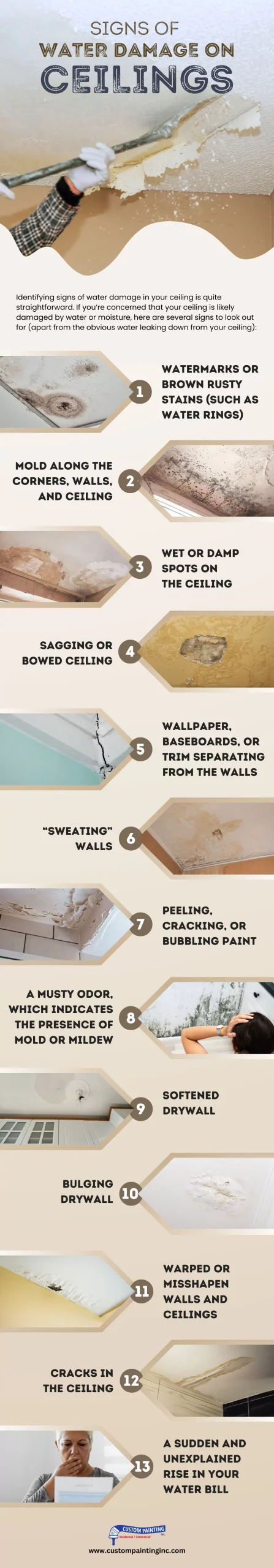 Infographic on Understanding water damage for home owners in the San Ramon, Dublin, Pleasanton, Livermore, and Danville areas