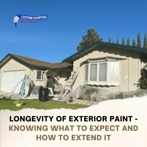Longevity of Exterior Paint for San Ramon, CA homeowners - Knowing What to Expect and How to Extend It