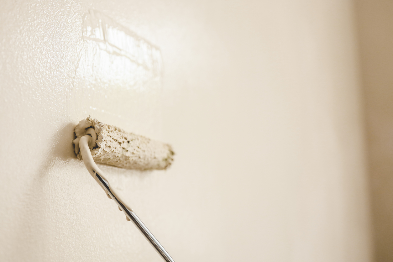 Painting the walls of a room in Pleasanton, CA