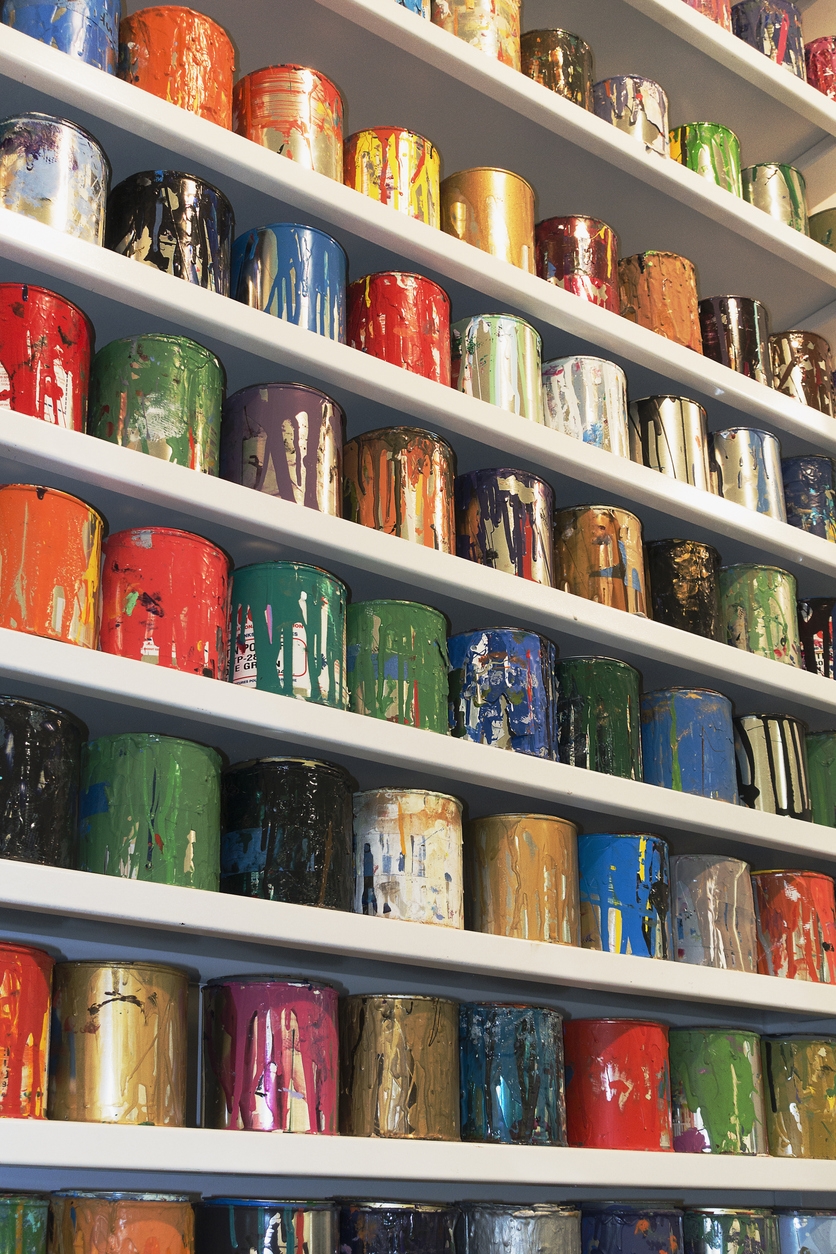 artist silk screen paints