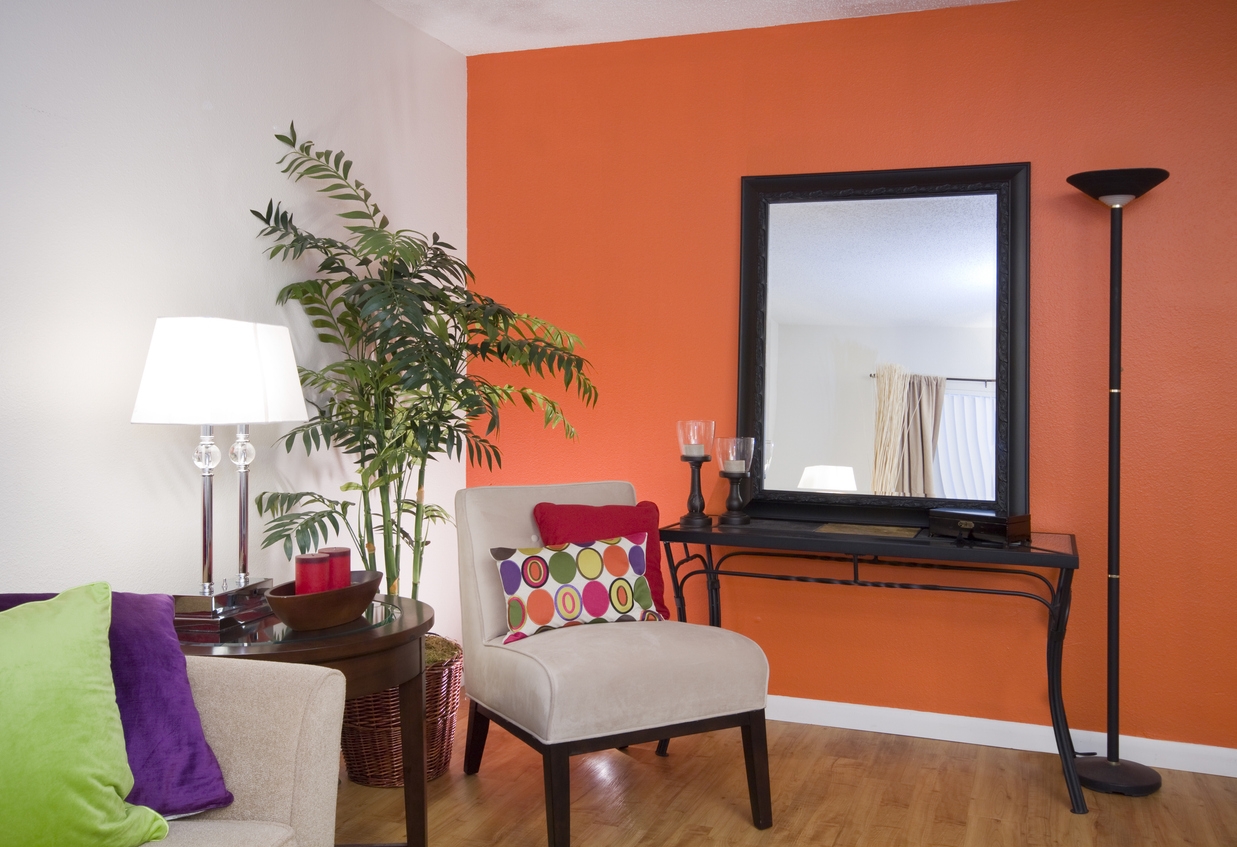 Colorful interior of a San Ramon, CA home